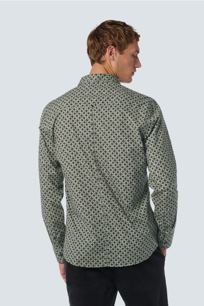 ALLOVER PATTERN SHIRT 25430915 049 SMOKE