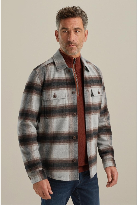 Vanguard long sleeve shirt check brushed wo