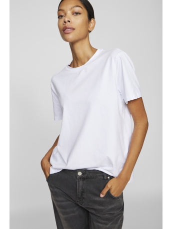 Vila T-shirt VINORA S/S T-SHIRT - NOOS 14103448 BRIGHT WHITE