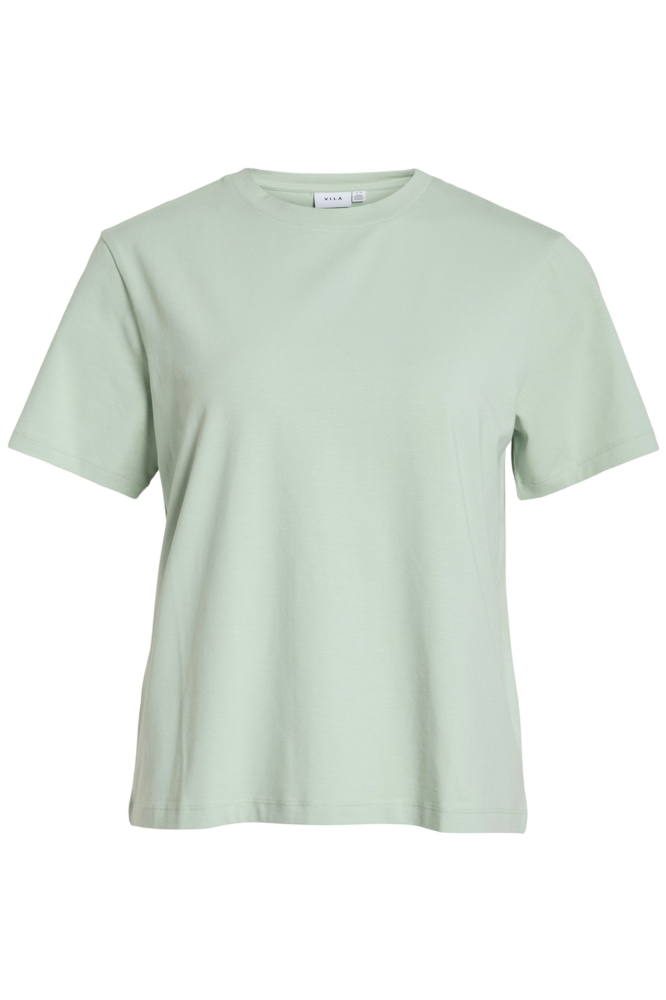 VINORA S/S T-SHIRT - NOOS 14103448 SLIT GREEN