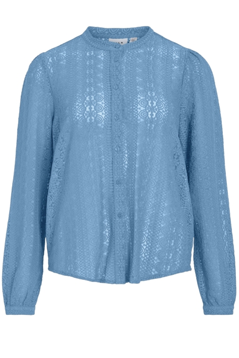 Vila vichikka lace l/s shirt- noos