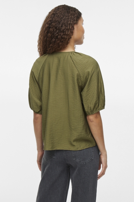 Vila viclo 2/4 v-neck top - noos