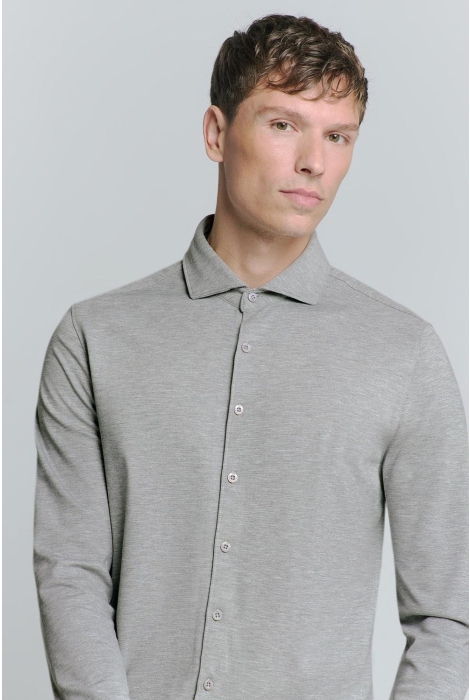 NO-EXCESS shirt jersey melange stretch