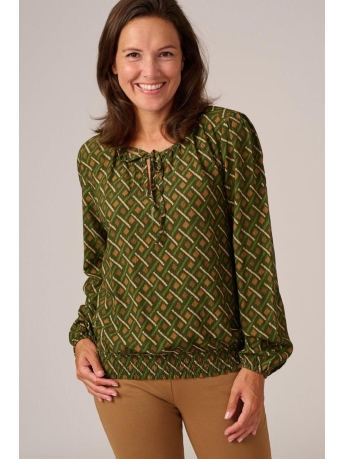 FOS Amsterdam Blouse VICKEY WIEBER 6765 320 ARMY