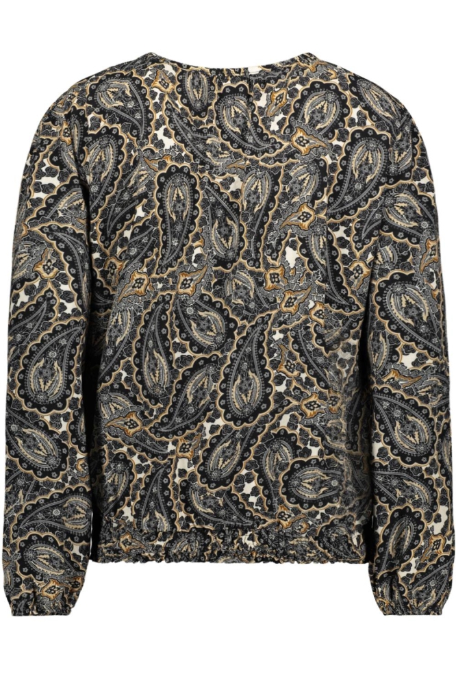 VICKEY PAISLEY 6750 001 ZWART