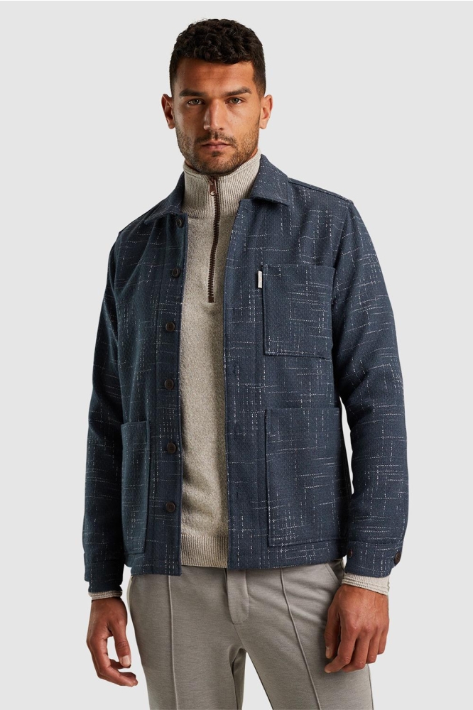 SHIRT JACKET MET STRUCTUUR WEAVE CSI2411278 5442