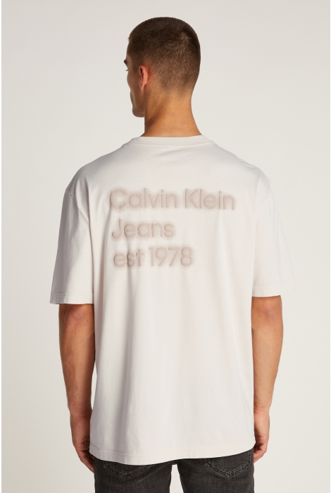 Calvin Klein washed puff print tee