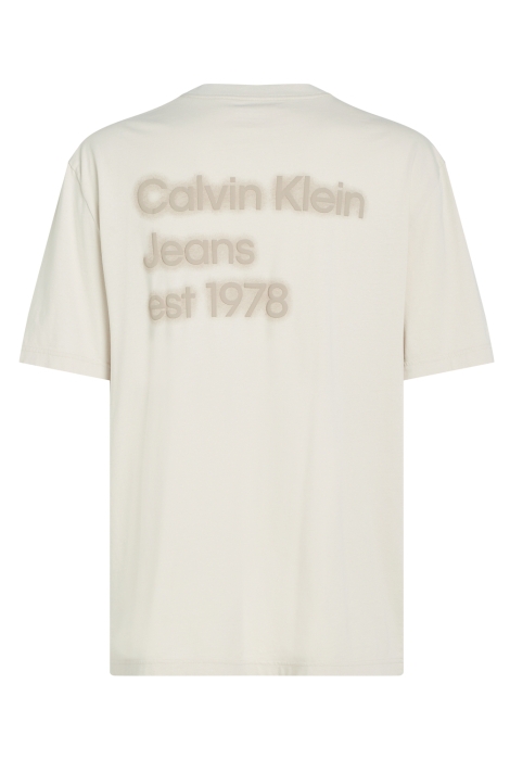 Calvin Klein washed puff print tee