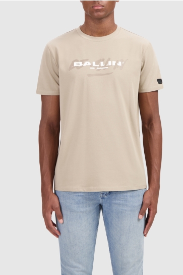 Ballin T-shirt BE ALL IN T SHIRT 24039101 53 TAUPE