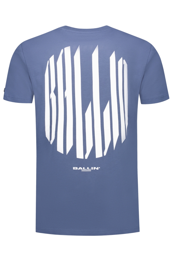 GRUNGE LOGO T SHIRT 24039105 93 BLUE GREY