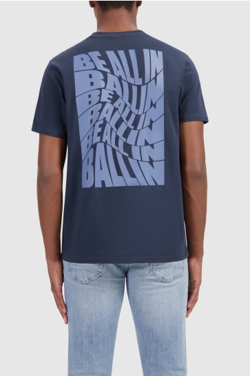 Ballin T-shirt BE ALL IN VORTEX TSHIRT 24039103 07 NAVY