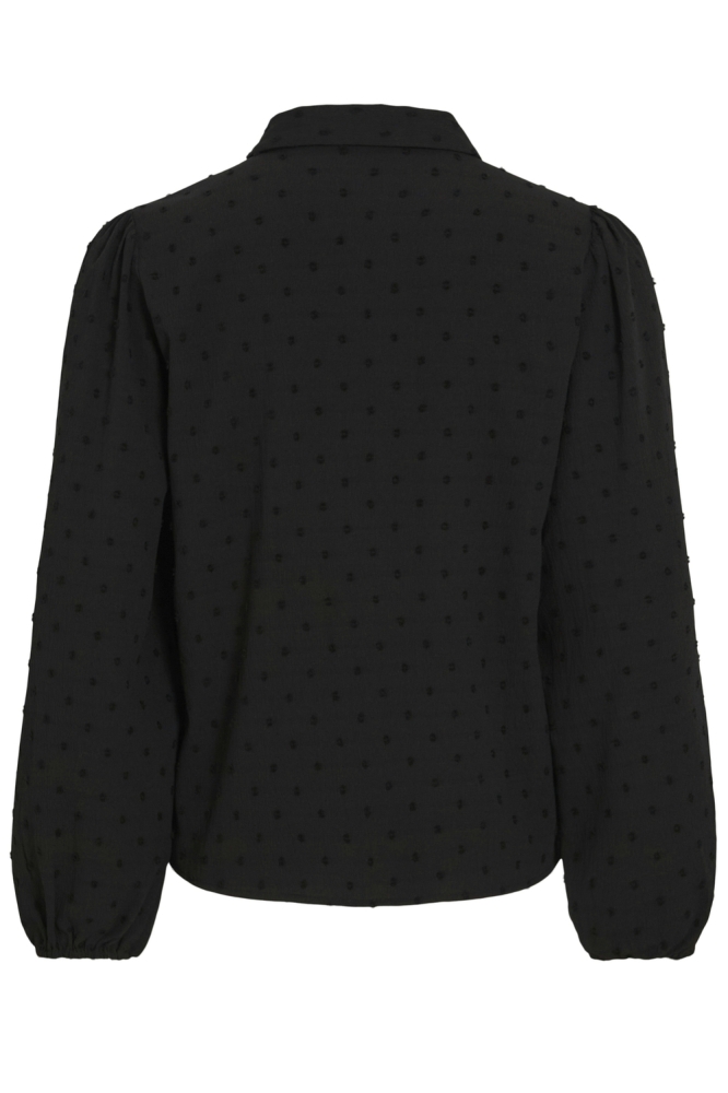 VIBRIETTA L/S SHIRT/R 14102572 BLACK BEAUTY