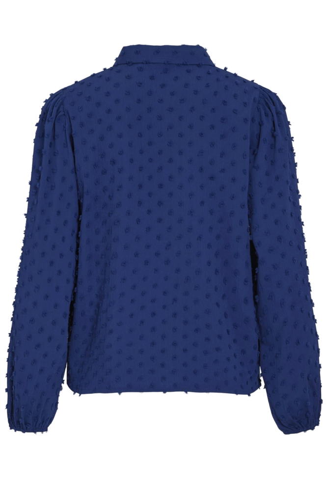 VIBRIETTA L/S SHIRT/R 14102572 MAZERINE BLUE