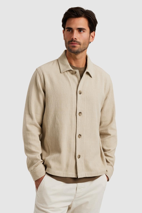 Cast Iron long sleeve shirt yd jacquard regu