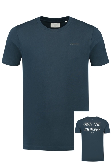 Pure Path T-shirt REGULAR FIT T SHIRT 25010108 07 NAVY