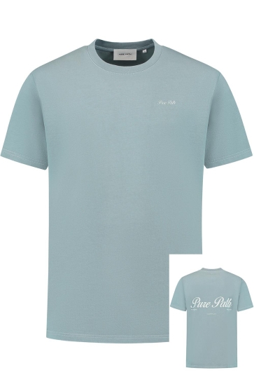 Pure Path T-shirt LOOSE FIT T SHIRT 25010110 93 BLUE GREY