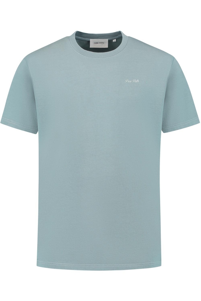 LOOSE FIT T SHIRT 25010110 93 BLUE GREY