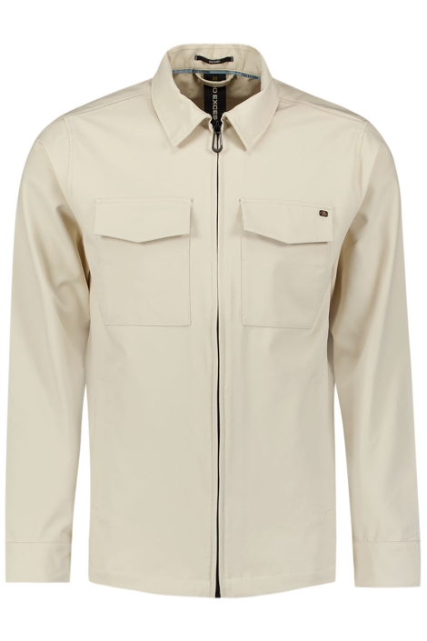 NO-EXCESS overshirt full zipper stretch sedoc