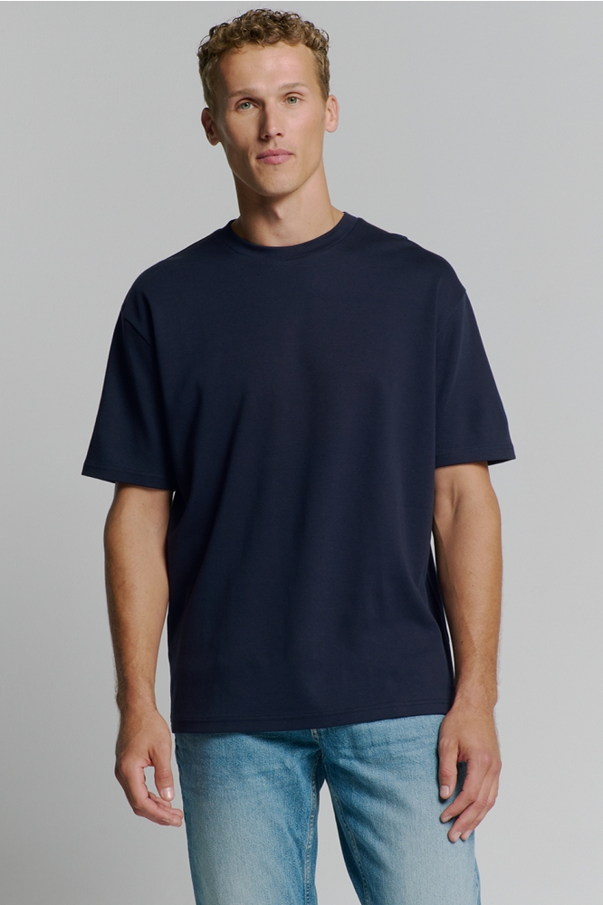 T SHIRT MET RONDE HALS 27340261 096 Deep Blue