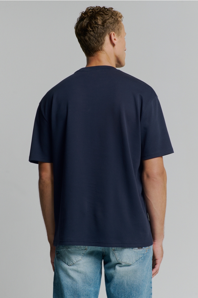 T SHIRT MET RONDE HALS 27340261 096 Deep Blue