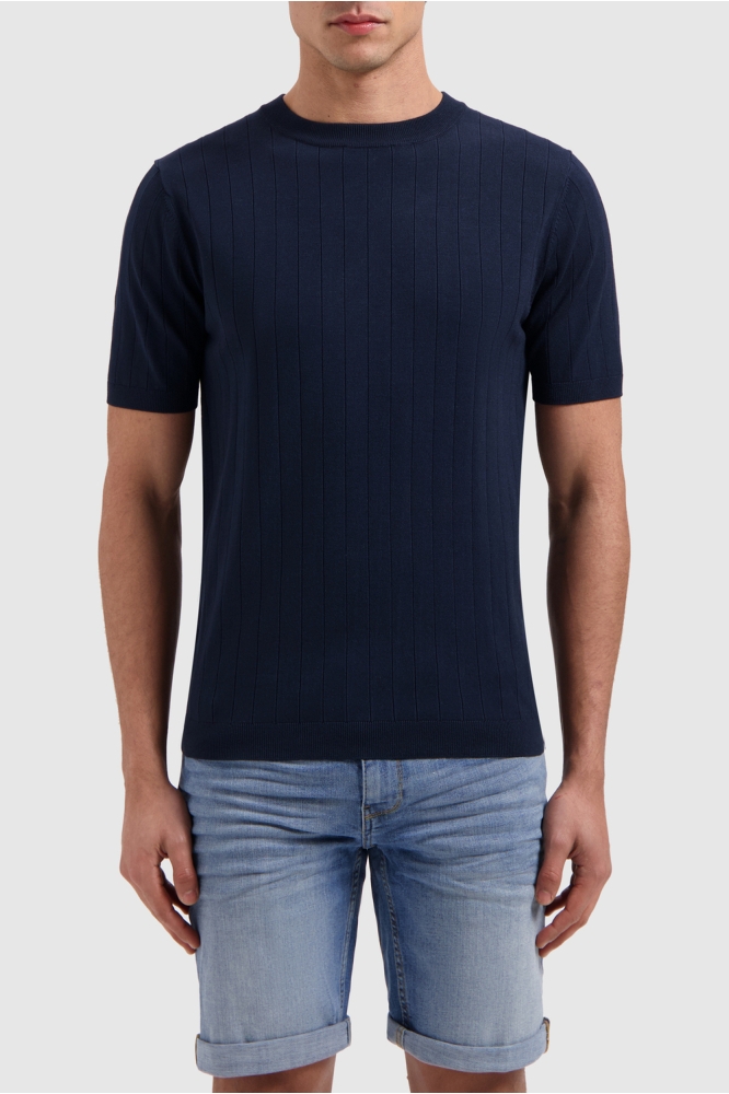 T SHIRT 25010804 07 NAVY