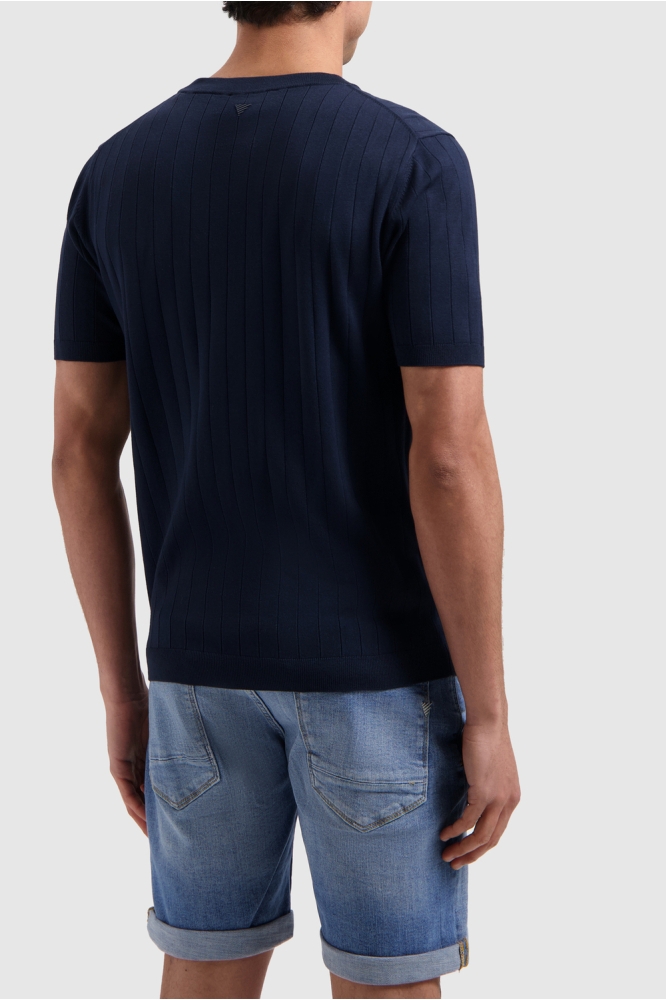 T SHIRT 25010804 07 NAVY