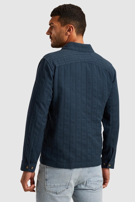 Cast Iron long sleeve shirt dobby stripe sol