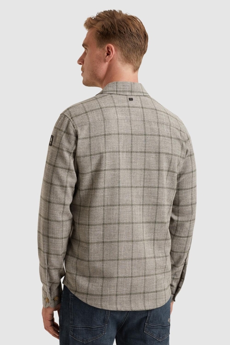 Vanguard long sleeve shirt tec mesh check