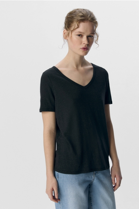 Object objthea s/s re v-neck top noos