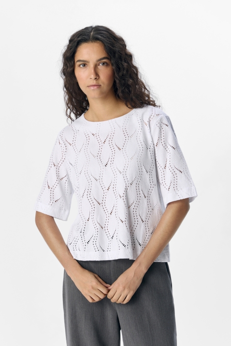 Object objava 2/4 lo o-neck top noos