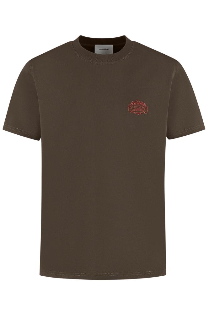 LATIN SPIRIT T SHIRT 25010106 49 BROWN