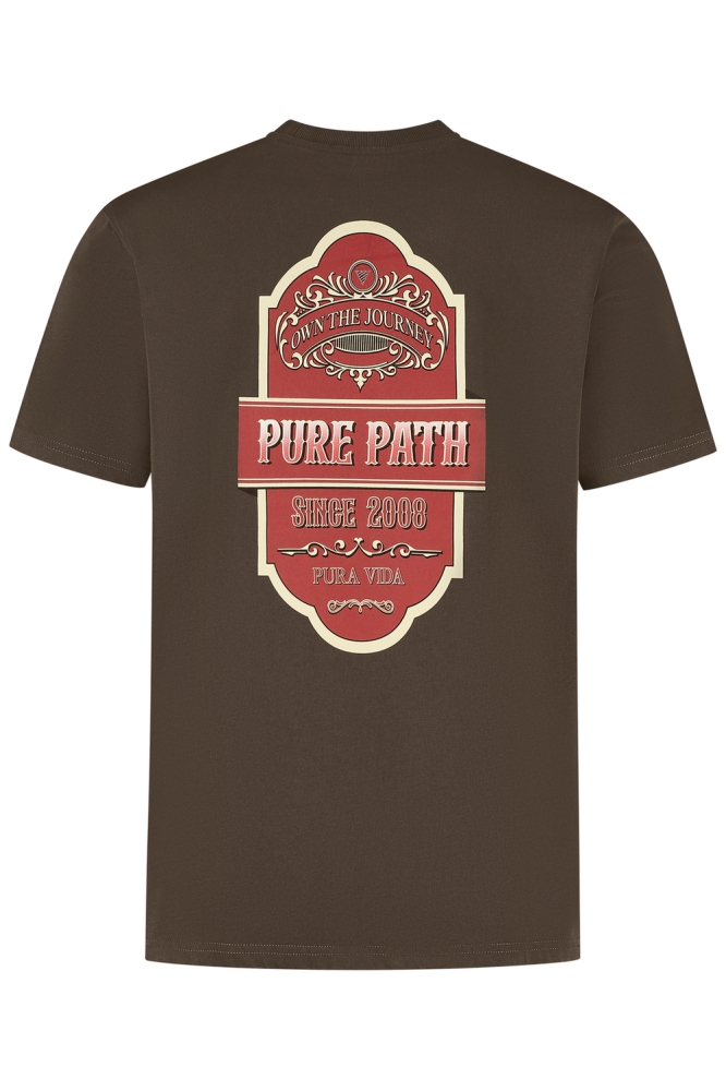 LATIN SPIRIT T SHIRT 25010106 49 BROWN