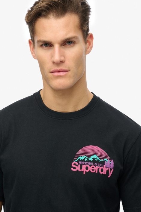 Superdry cl great outdoors chest tee