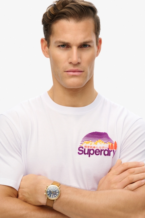 Superdry cl great outdoors chest tee