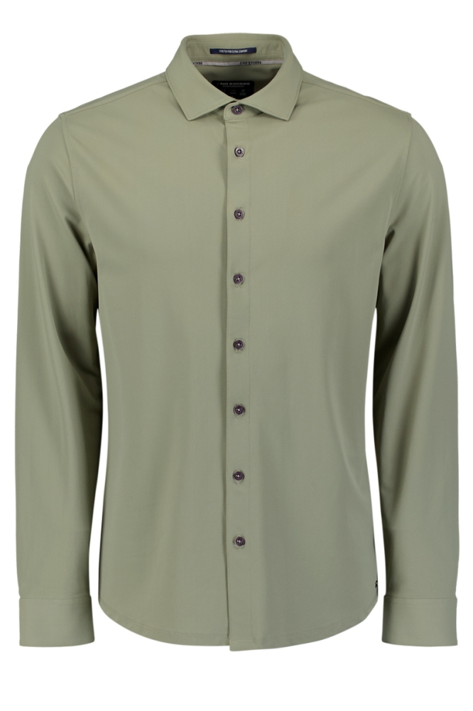 JERSEY TRAVEL SHIRT 27470285 177 LIGHT ARMY