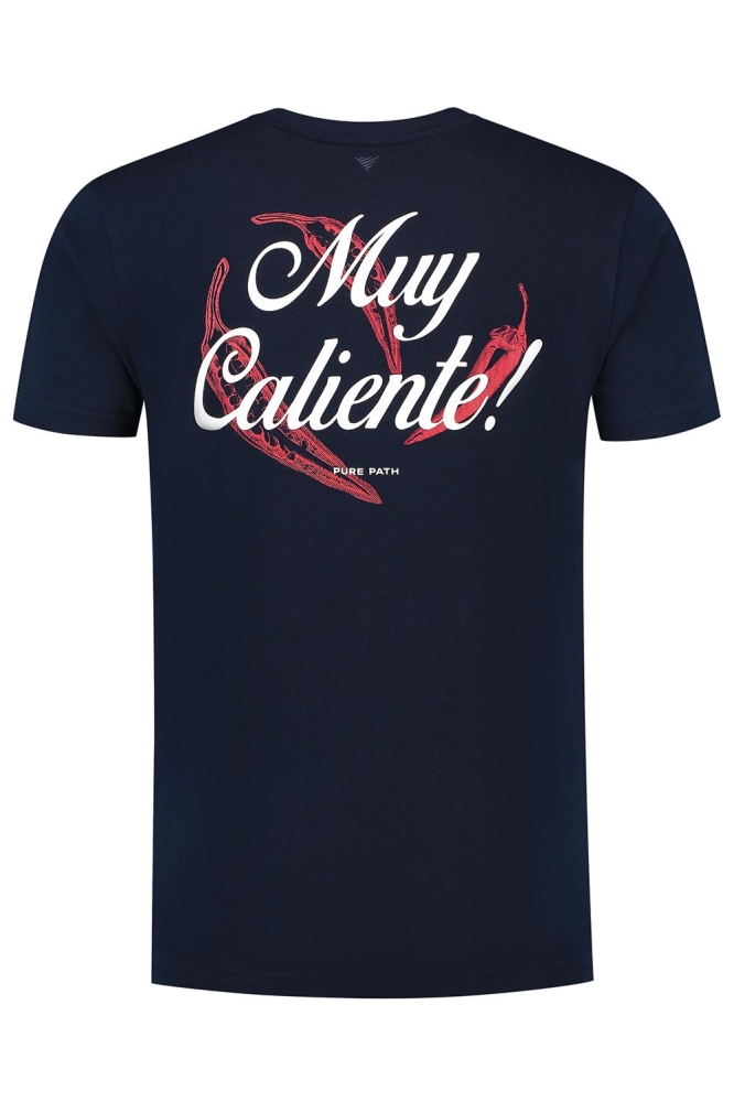 PICANTE T SHIRT 25010104 07 NAVY