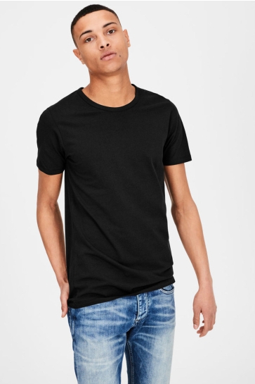 Jack & Jones T-shirt BASIC O-NECK TEE S/S NOOS 12058529 Black