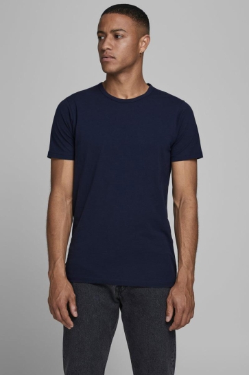 Jack & Jones T-shirt BASIC O-NECK TEE S/S NOOS 12058529 Navy Blue