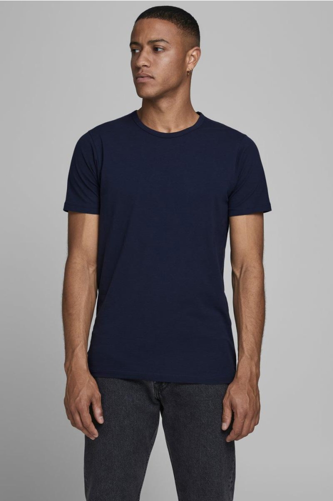 BASIC O-NECK TEE S/S NOOS 12058529 Navy Blue