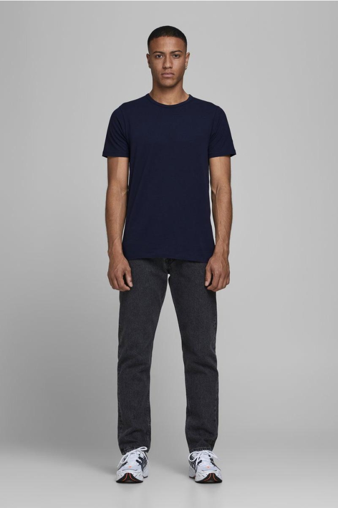 BASIC O-NECK TEE S/S NOOS 12058529 Navy Blue