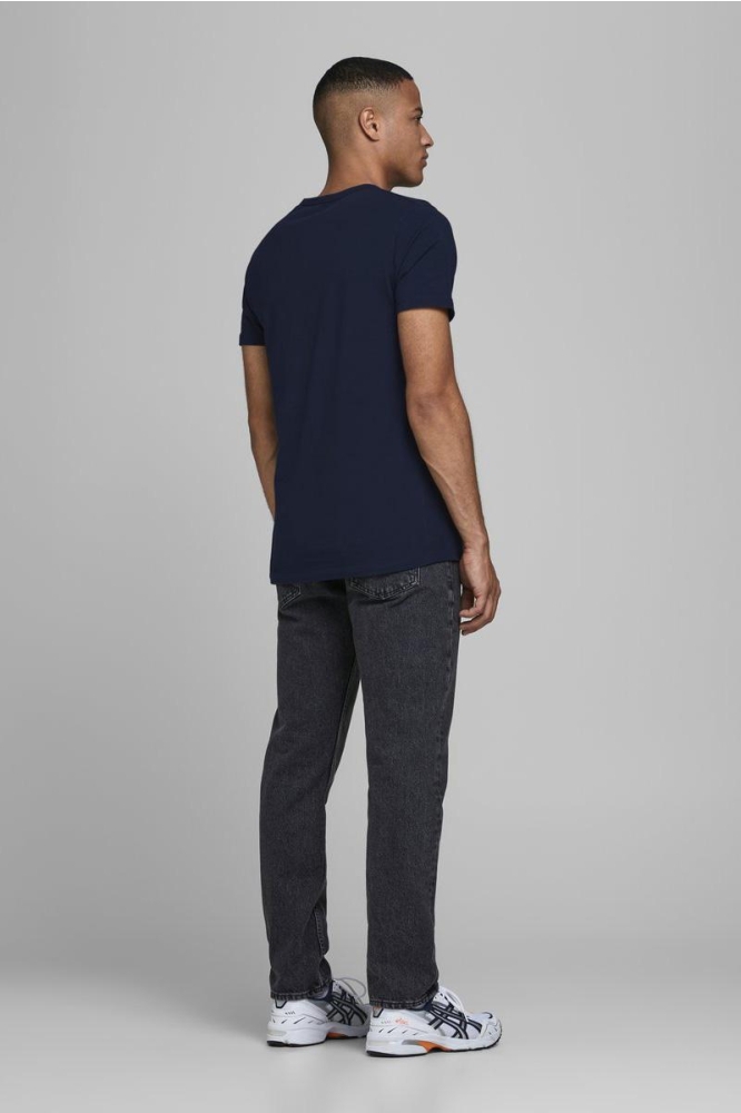 BASIC O-NECK TEE S/S NOOS 12058529 Navy Blue