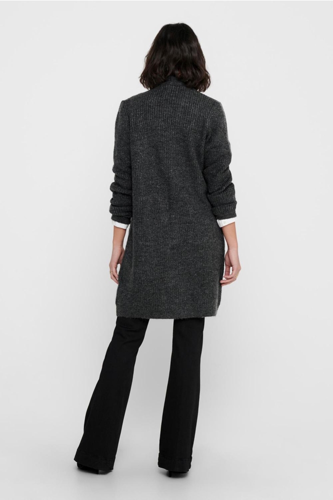 ONLJADE L/S CARDIGAN KNT NOOS 15179815 Dark Grey Melange