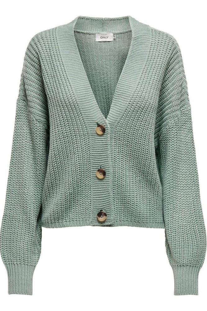 ONLCAROLSPRING L/S CARDIGAN 15211521 CHINOIS GREEN