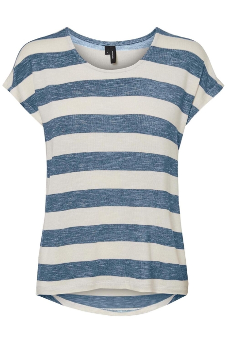 Vero Moda vmwide stripe s/l top ga noos