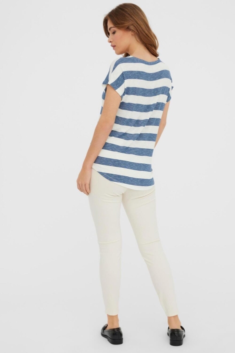 Vero Moda vmwide stripe s/l top ga noos