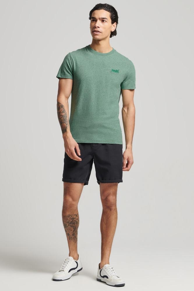 ESSENTIAL LOGO EMB TEE M1011245A BRIGHT GREEN GRIT