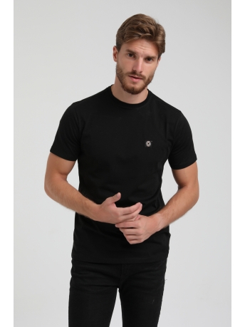Gabbiano T-shirt PREMIUM BASIC T SHIRT MET STRETCH 152713 BLACK 201
