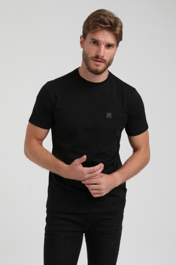 Gabbiano T-shirt PREMIUM BASIC T SHIRT MET STRETCH 152713 BLACK 201