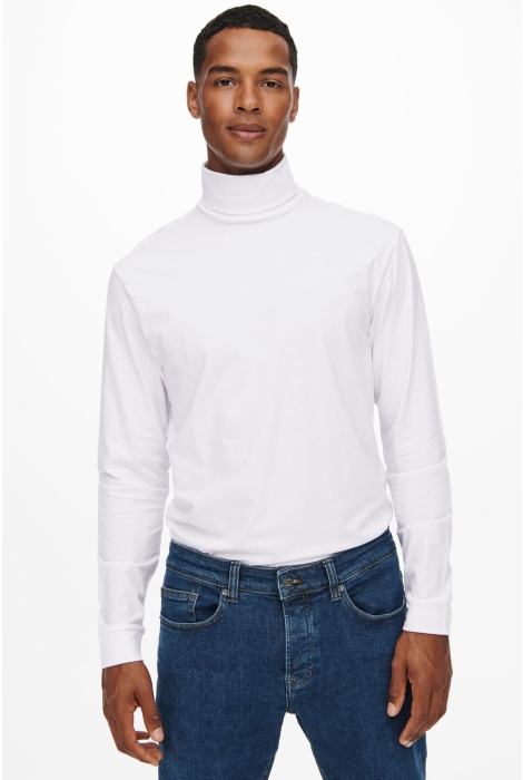 Only & Sons onsmichan slim ls rollneck tee