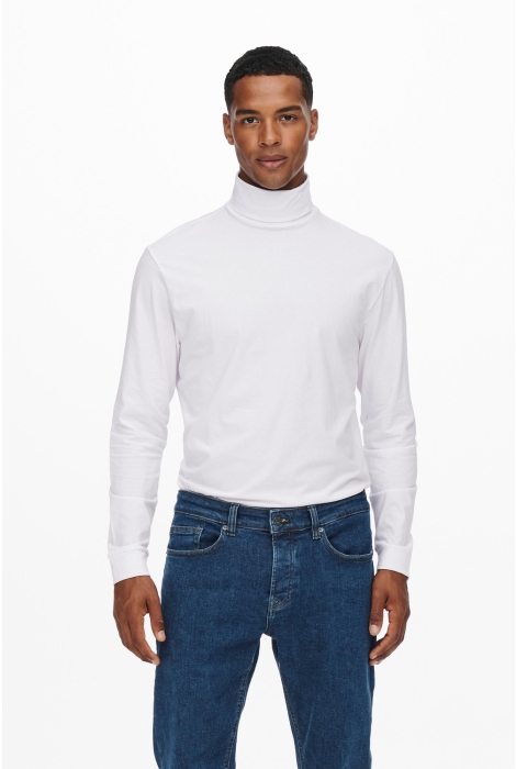 Only & Sons onsmichan slim ls rollneck tee